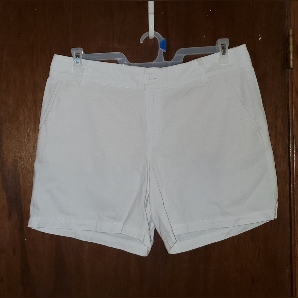 LOFT White Women's Cotton Blend Shorts